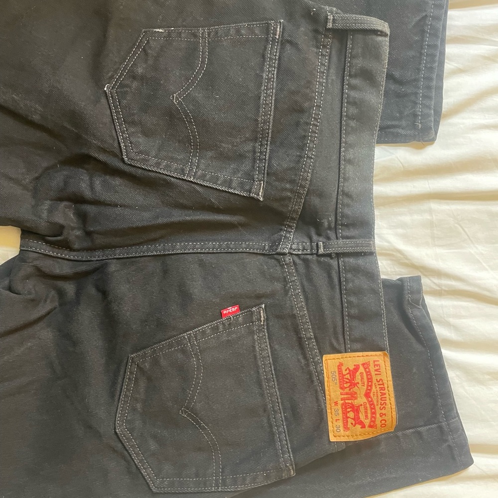 Levi's Men's Dark Gray Jeans